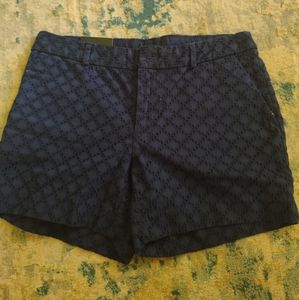 Banana Republic 4.5 inch navy shorts
